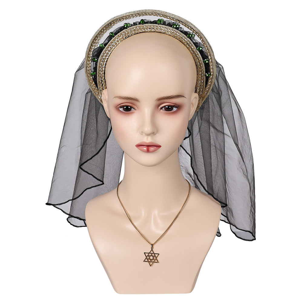 TV House Of The Dragon Season 2 (2024) Alicent Hightower Necklace Headband Hairband Cosplay Halloween Carnival Accessories Props