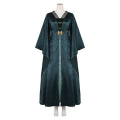 TV House Of The Dragon Season 2 (2024) Helaena Green Dress Outfits Cosplay Costume Halloween Carnival Suit