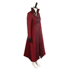 TV House Of The Dragon Season 2 (2024) Rhaenyra Targaryen Red Coat Outfits Cosplay Costume Halloween Carnival Suit