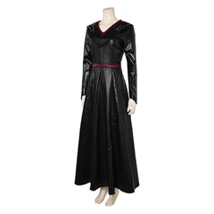 TV House Of The Dragon Season 2 (2024) Rhaenys Targaryen Warrior Black Outfits Cosplay Costume Halloween Carnival Suit