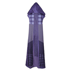 TV The Acolyte (2024) Mae Purple Hood Cloak Coat Cosplay Costume Outfits Halloween Carnival Suit
