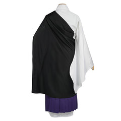 Uraume White Black Robe Monk Set Outfits Cosplay Costume Halloween Suit