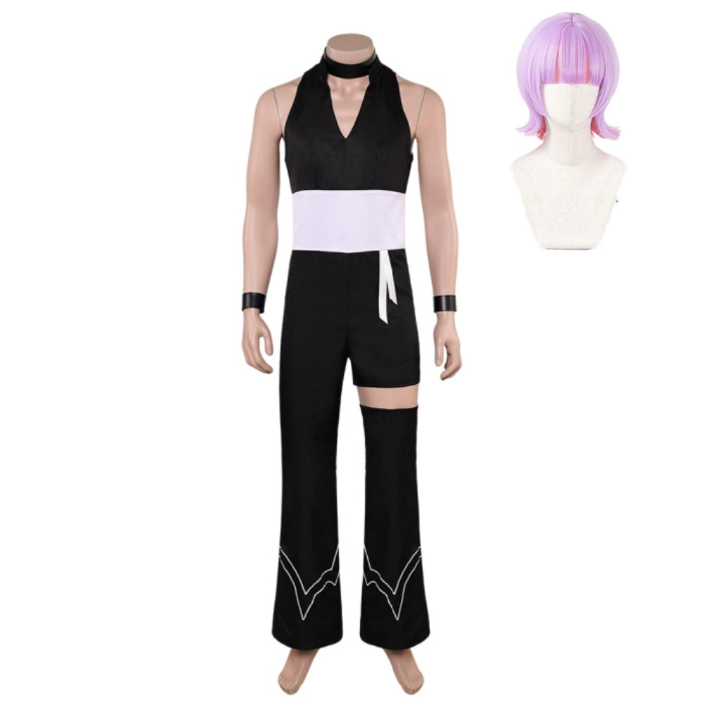 New Panty & Stocking (2025) Angel Brothers Polyurethane Black Set Outfits Cosplay Costume