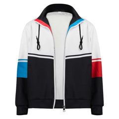 Valorant Jett Black White Jacket Outfits Cosplay Costume Halloween Suit