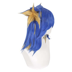 Valorant Neon Reyna Cosplay Wig Halloween Carnival Accessories Props