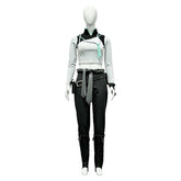 Valorant Sage Gray Black Battle Set Summit Outfits Cosplay Costume