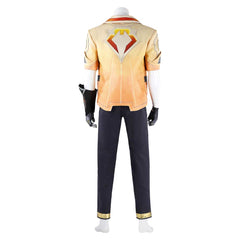 Valorant Tejo Yellow Black Set Outfits Cosplay Costume Carnival Suit