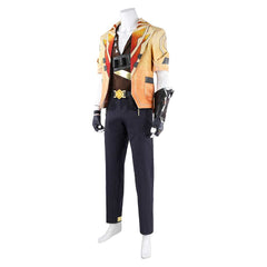 Valorant Tejo Yellow Black Set Outfits Cosplay Costume Carnival Suit