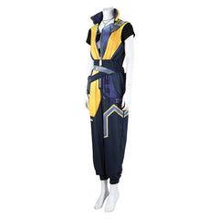 Valorant Waylay Black Yellow Set Outfits Cosplay Costume Carnival Suit