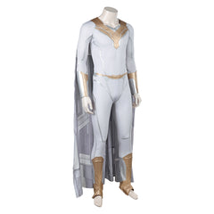 VisionQuest (2026) White Vision Jumpsuit Cloak Outfits Halloween Cosplay Costume