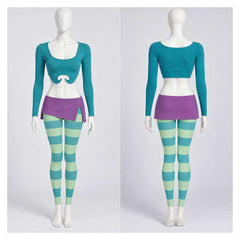 W.I.T.C.H Irma Lair Blue Green Set Outfits Cosplay Costume - Pre-order
