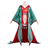 White Snake 3 (2024) Baoqing Fox Green Outfits Cosplay Costume Halloween Carnival Suit