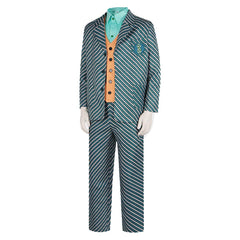 Wicked (2024) Boq Green School Uniform Suit Outfits Cosplay Costume