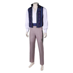 Wicked (2024) Fiyero Blue Set Outfits Cosplay Costume