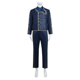 Wicked (2024) Fiyero Blue Uniform Set Outfits Cosplay Costume