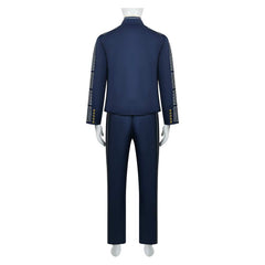 Wicked (2024) Fiyero Blue Uniform Set Outfits Cosplay Costume