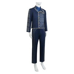 Wicked (2024) Fiyero Blue Uniform Set Outfits Cosplay Costume