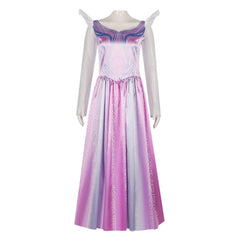 Wicked (2024) Glinda Purple Dress Outfits Cosplay Costume Halloween Carnival Suit