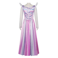 Wicked (2024) Glinda Purple Dress Outfits Cosplay Costume Halloween Carnival Suit