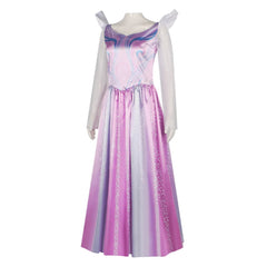 Wicked (2024) Glinda Purple Dress Outfits Cosplay Costume Halloween Carnival Suit
