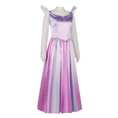 Wicked (2024) Glinda Purple Dress Outfits Cosplay Costume Halloween Carnival Suit