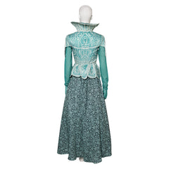Wicked (2024) Madame Morrible Green Skirt Outfits Cosplay Costume