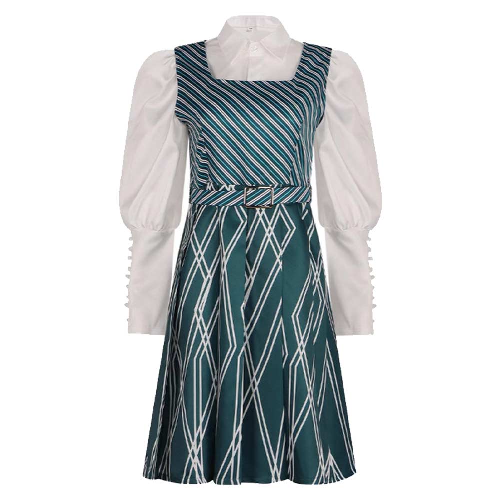 Wicked (2024) Nessarose School Uniform Dress Outfits Cosplay Costume