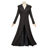 Wicked: For Good (2025) Elphaba Black Coat Trousers Set Outfits Halloween Cosplay Costume