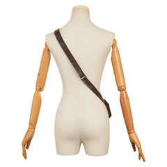 Wicked: For Good (2025) Elphaba Brown Crossbody Bag Halloween Cosplay Accessories Props