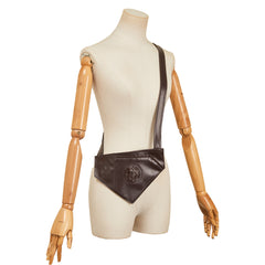 Wicked: For Good (2025) Elphaba Brown Crossbody Bag Halloween Cosplay Accessories Props