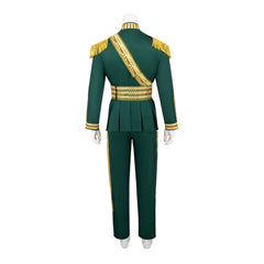 Wicked: For Good (2025) Fiyero Green Suit Set Outfits Cosplay Costume