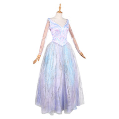 Wicked: For Good (2025) Glinda Blue Purple Skirt Set Outfits Cosplay Costume