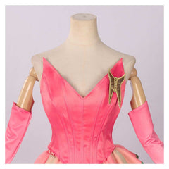 Wicked: For Good (2025) Glinda Pink Corset Dress Set Outfits Cosplay Costume