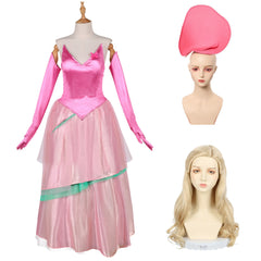 Wicked: For Good (2025) Glinda Pink Top Skirt Set Outfits Cosplay Costume