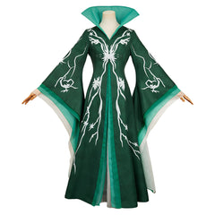 Wicked: For Good (2025) Madame Morrible Cyan Dress Outfits Cosplay Costume