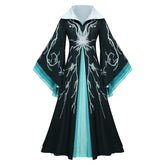 Wicked: For Good (2025) Madame Morrible Deep Green Dress Outfits Cosplay Costume