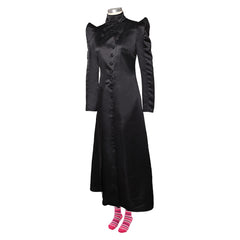 Wicked: For Good (2025) Nessarose Black Dress Pink Socks Set Outfits Cosplay Costume