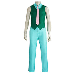 Wicked: For Good (2025) Pfannee Men's Blue School Uniform Set Outfits Cosplay Costume