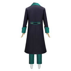 Wicked: For Good (2025) The Wizard Green Black Pattern Suit Set Outfits Cosplay Costume
