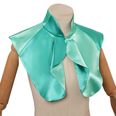 Wiked (2024) Glinda Green Cape Cloak Outfits Cosplay Costume