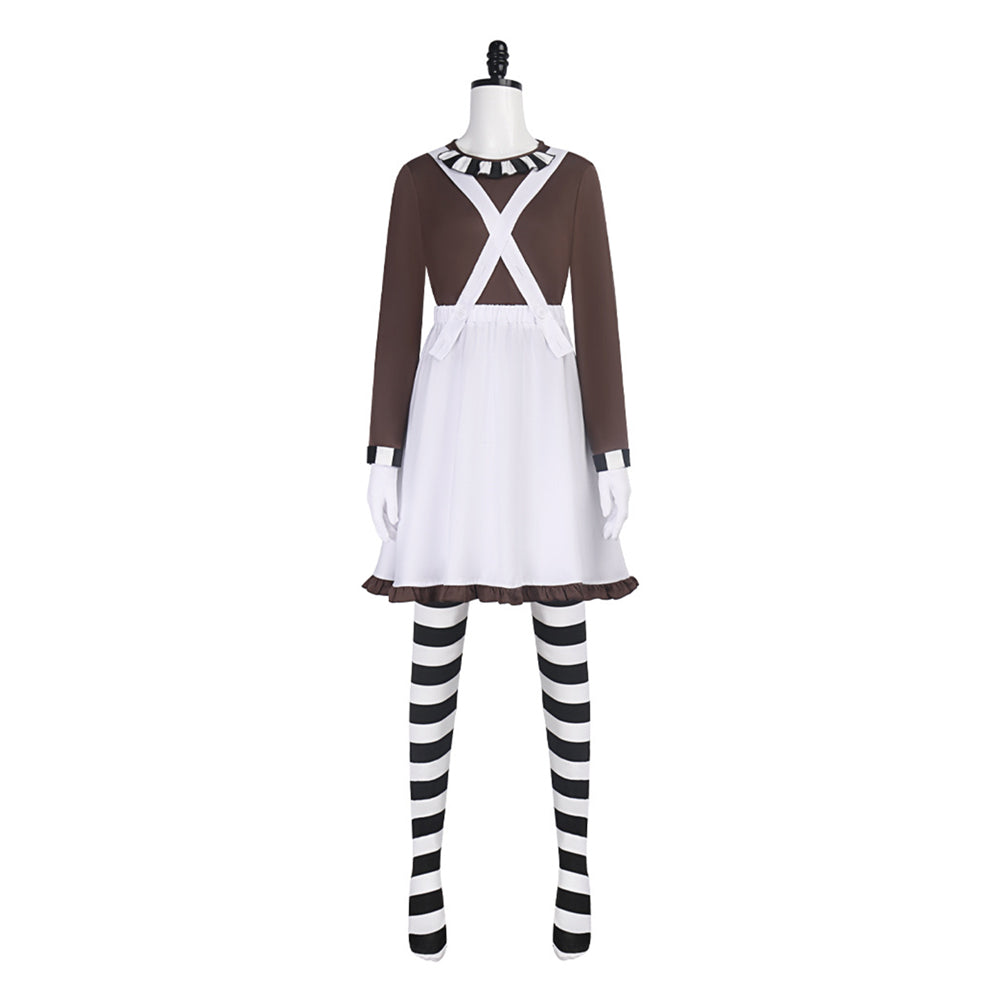 Willy Wonka And The Chocolate Factory Oompa Loompa Dress Outfits Cosplay Costume