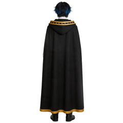 Wistoria: Wand and Sword (2026) Will Serfort Black Cloak Set Outfits Cosplay Costume