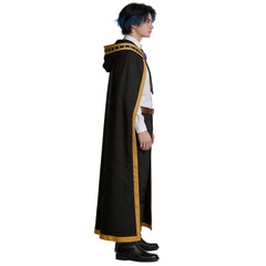 Wistoria: Wand and Sword (2026) Will Serfort Black Cloak Set Outfits Cosplay Costume