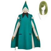 Witch Hat Atelier (2026) Coco Cyan Cloak White Dress Witch Set Outfits Cosplay Costume