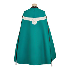 Witch Hat Atelier (2026) Coco Cyan Cloak White Dress Witch Set Outfits Cosplay Costume