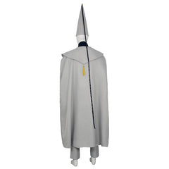 Witch Hat Atelier (2026) Qifrey Gray Cloak Witch Set Outfits Cosplay Costume