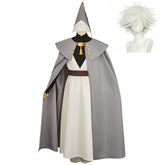 Witch Hat Atelier (2026) Qifrey Gray Cloak Robe Witch Set Outfits Cosplay Costume