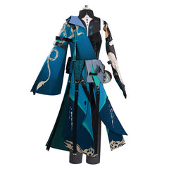 Wuthering Waves Jiyan Blue Set Outfits Cosplay Costume Carnival Suit