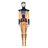 X-Men '97 Jean Grey Yellow Blue Jumpsuit Battle Outfits Cosplay Costume