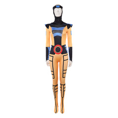 X-Men '97 Jean Grey Yellow Blue Jumpsuit Battle Outfits Cosplay Costume